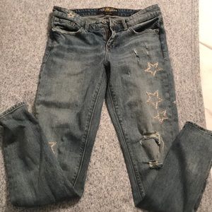 Like new Lucky Brand star jeans